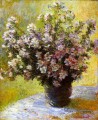 Bouquet de Mauves Claude Monet
